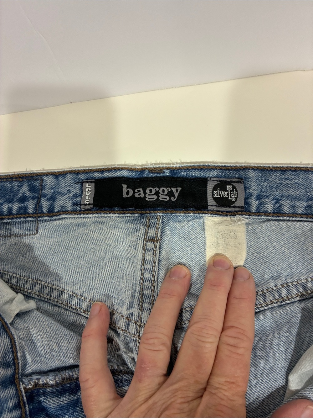 Vintage 90’s Levi's SilverTab Baggy Jeans - Light Wash Blue
